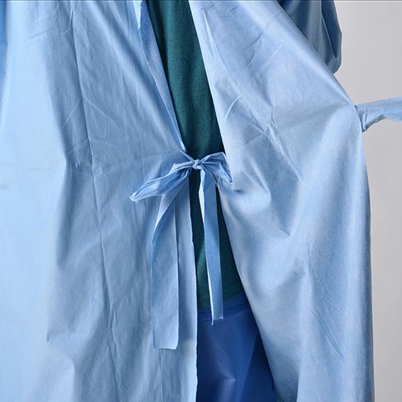 Il dottore eliminabile Gowns, abbigliamento medico eliminabile non tessuto di forza ad alta resistenza