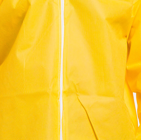 La professione d'infermiera non tessuta di alta qualitÃ  pp uniforma il breve cappotto del laboratorio