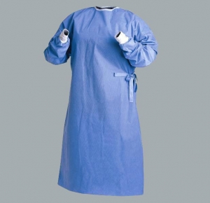 Abito chirurgico eliminabile sterile, anti abito non tessuto di isolamento del liquido