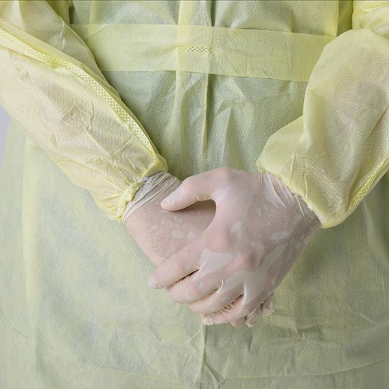 Abiti medici eliminabili biodegradabili con Repellency fluido ad alto livello