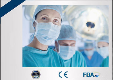 Disposable Non Woven Coverall Abrasion Resistant With Elastic / Knitted Cuff