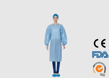 usura protettiva eliminabile di 40G SMS, abito chirurgico blu della prova del sangue