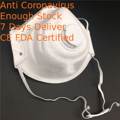 Latex Free Disposable Pollution Mask , Outdoor Dust Mask Special Design