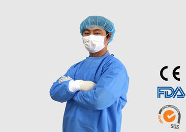 Abito non tessuto eliminabile di isolamento impermeabile per protezione del personale medico