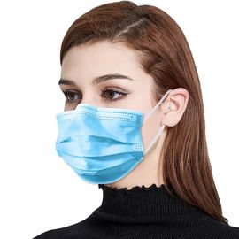 La maschera medica non tessuta del fronte dei pp con il ciclo elastico dell'orecchio evita la tosse della contaminazione