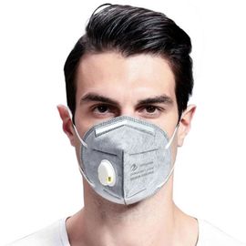 Porcellana Maschera respirabile del filtro dalla valvola FFP2, alta efficienza eliminabile della maschera di polvere fabbrica