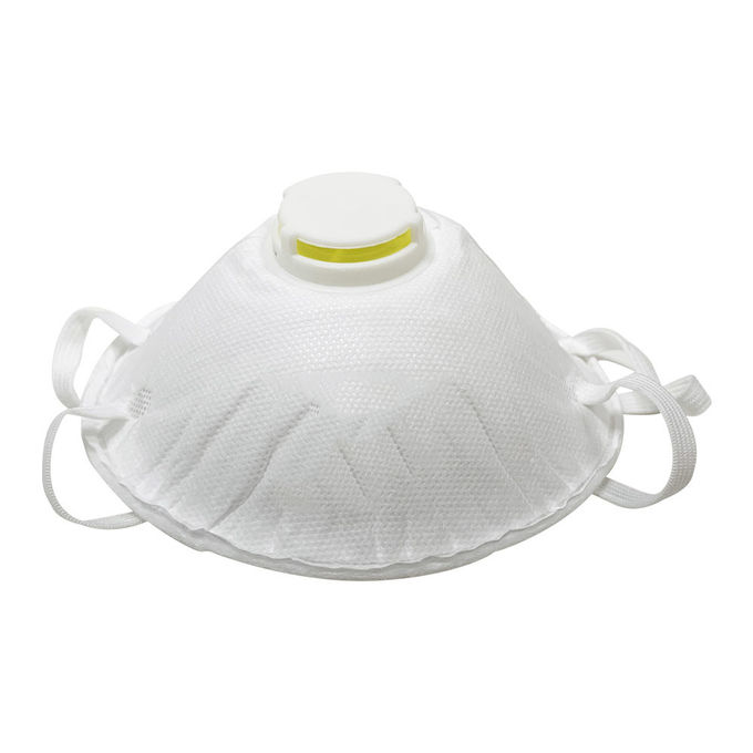 Maschera di protezione protettiva personale della polvere, materiale del polipropilene della maschera di protezione della polvere
