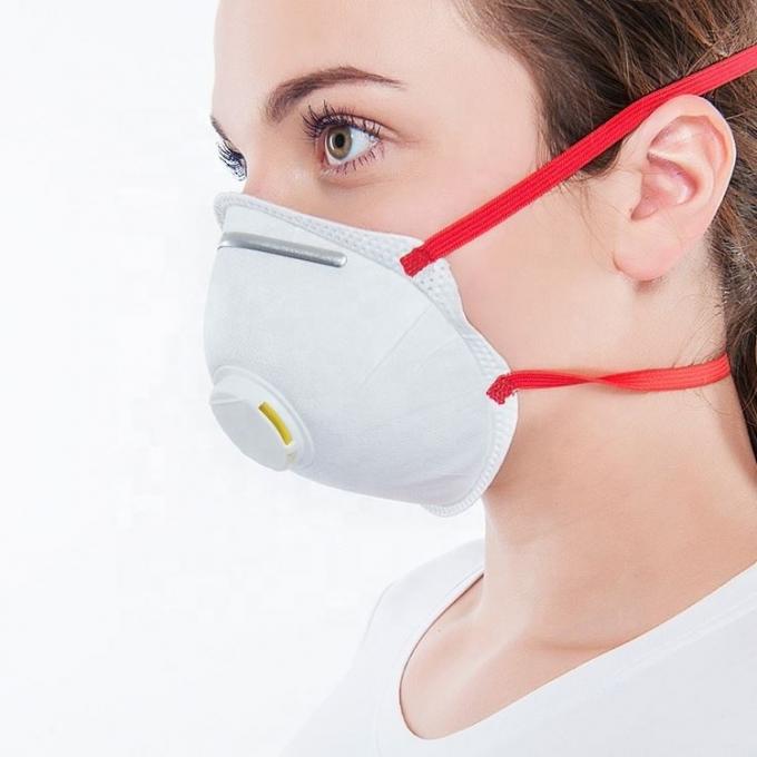 Respiratore solubile in acqua della maschera di polvere, protezione eliminabile della maschera di respirazione alta